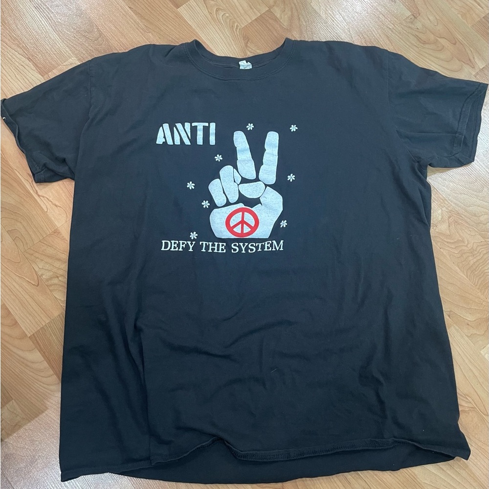 80’s punk band “ANTI” T-shirt.
